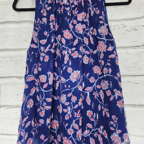 Rebecca Taylor Sleeveless Flowy Blouse Womens Size 2 Mock Neck Silk Top Lined - Picture 3 of 14